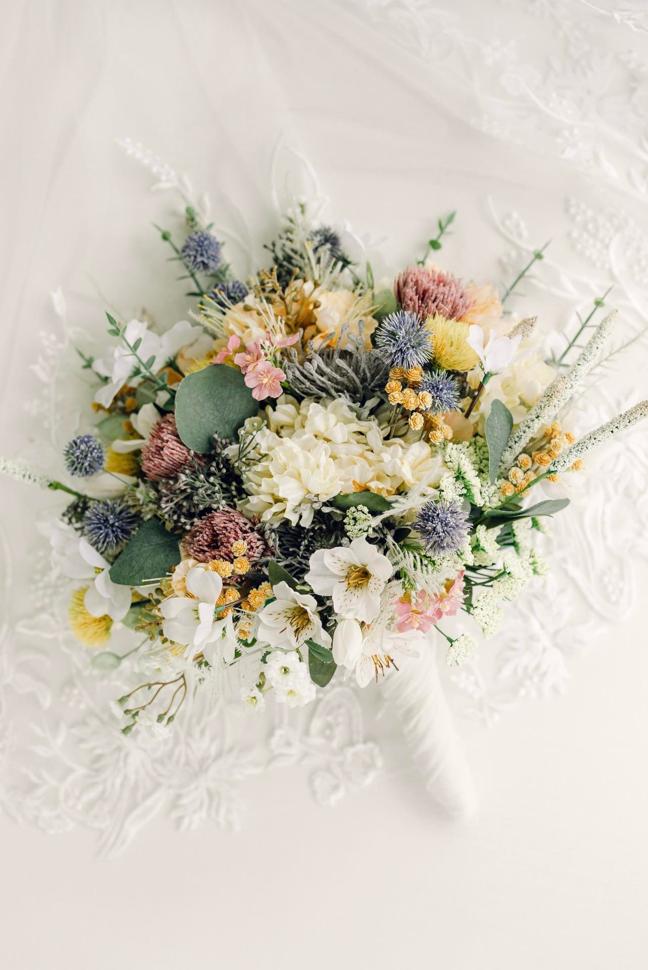 wildflower wedding bouquet 